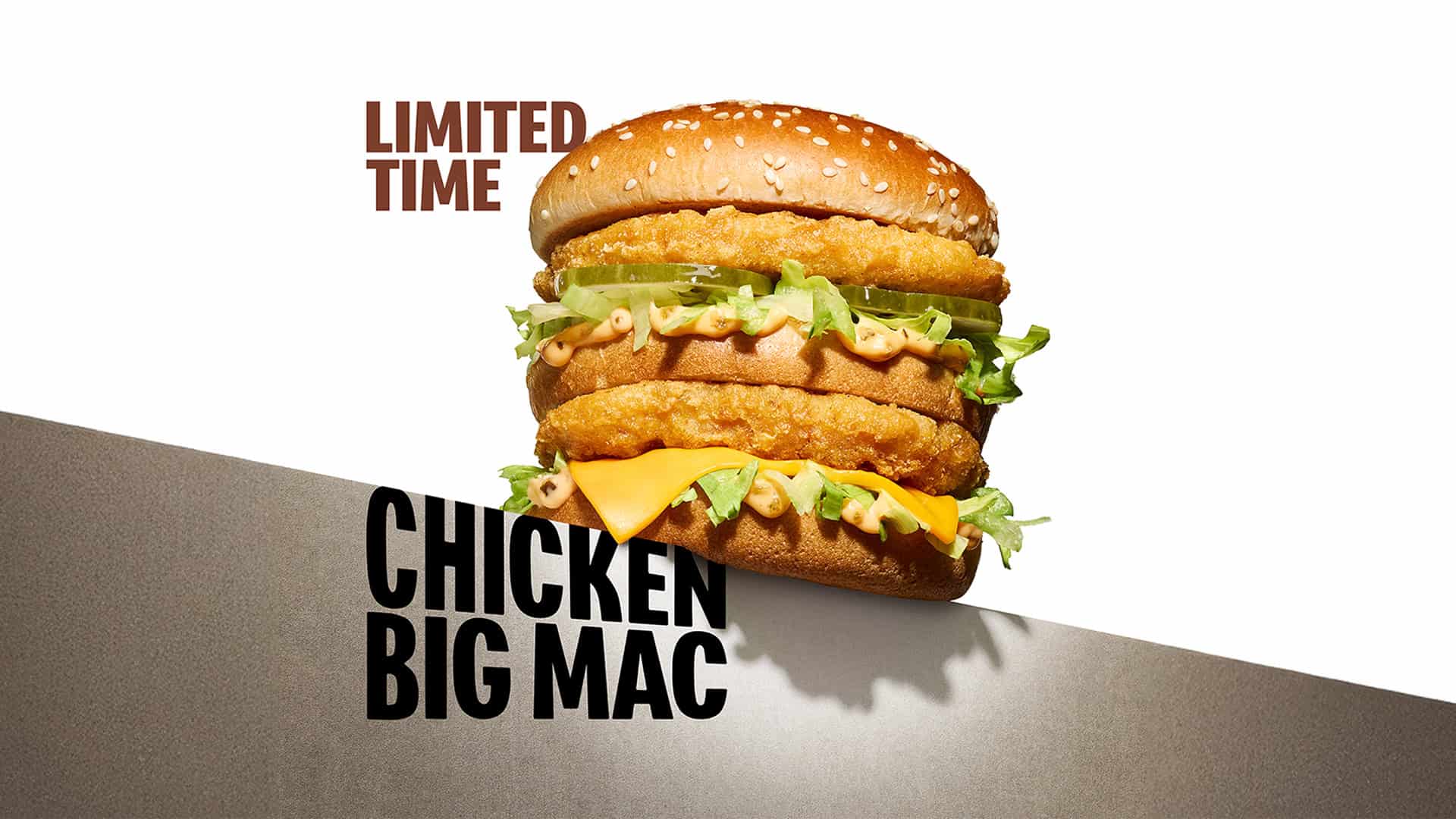 Chicken Big Mac creative